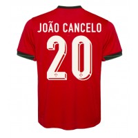 Camiseta Portugal Joao Cancelo #20 Primera Equipación Eurocopa 2024 manga corta